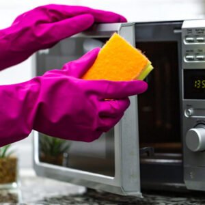 Professional Microwave Cleaning โ Hygienic Inside & Out